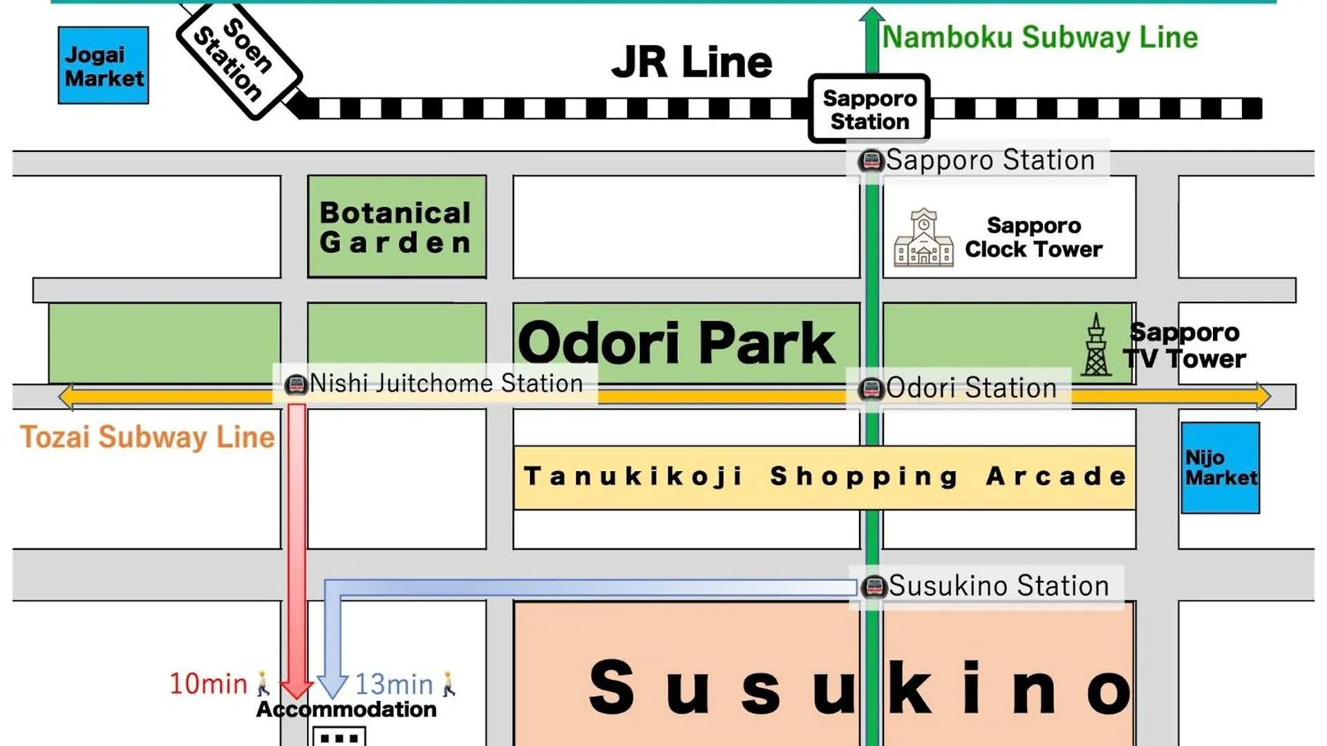 Apartment Endless Mitsui Minami 5Jo II - Vacation Stay 18252 Sapporo Japan